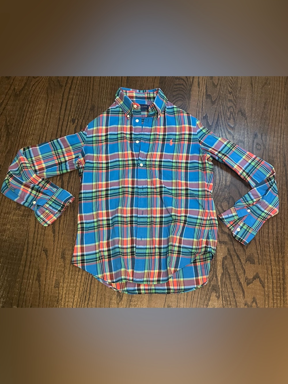 Ralph Lauren Plaid Button-Down Shirt